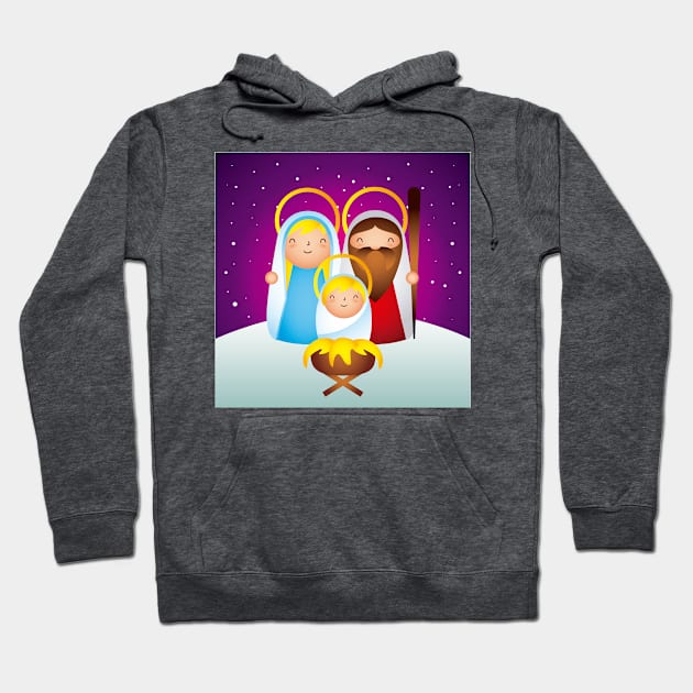 Holy Family Nazareth Hoodie by Maria8178